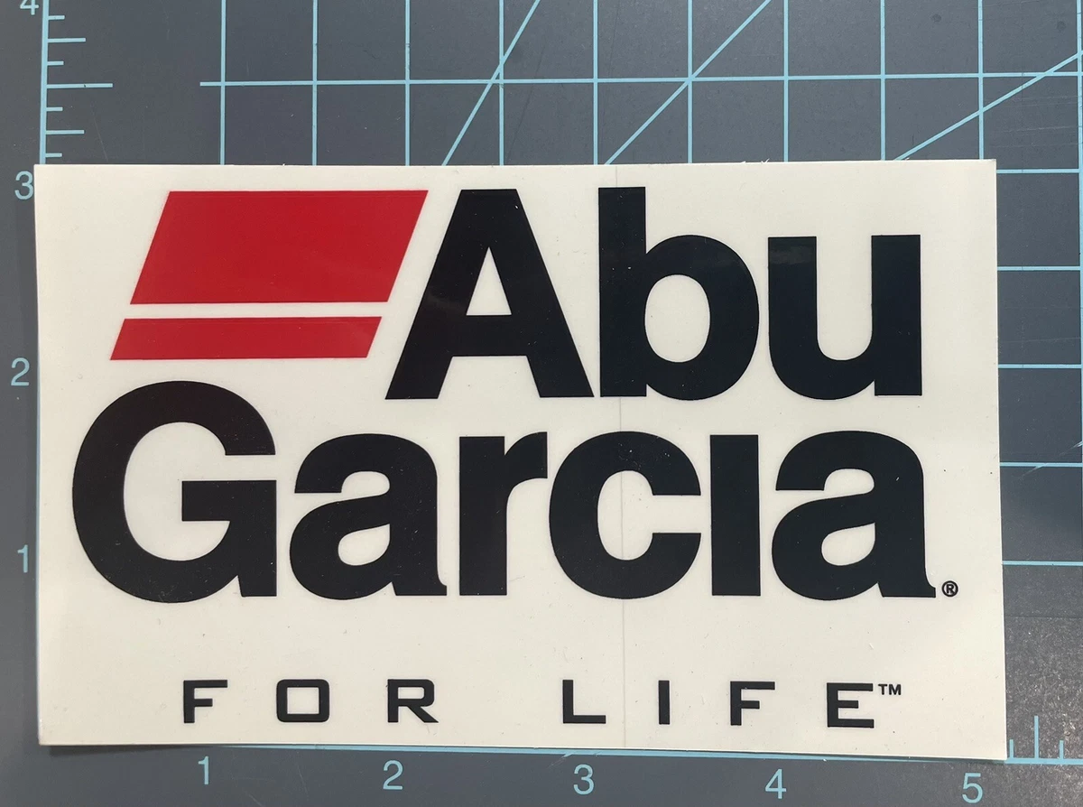 Abu Garcia For Life Fishing vinyl Stickers 5 X 3 Inch eBay