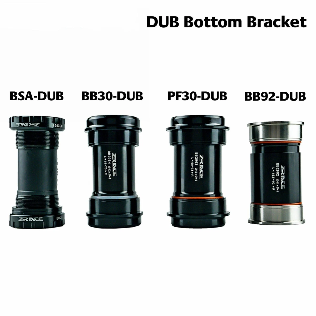 Bottom bracket for SRAM MTB Road Crank DUB BSA BB92 PF30 BB30 ITA