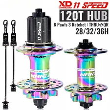 Mountain Bike Hub 28/32/36 Holes Disc Brake Hub HG/XD/MS K7 8 9 10 11 12 Speed