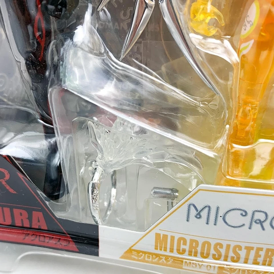 RARE Microman Acroyear Acroasura & Microsister Hanne Action Figure 2006 from JP - Image 4 of 4