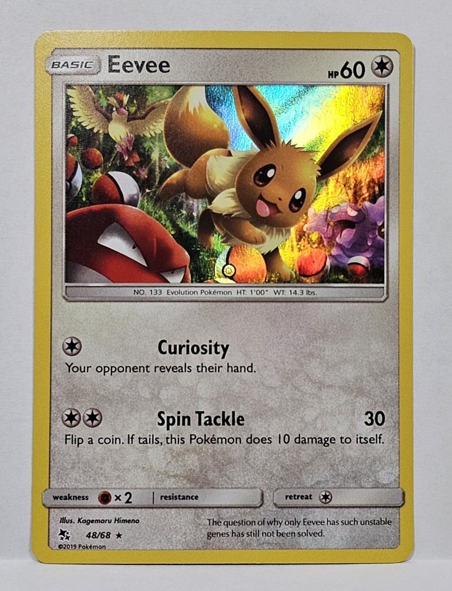 Pokémon TCG Eevee 48/68 Hidden Fates Reverse Holo | eBay