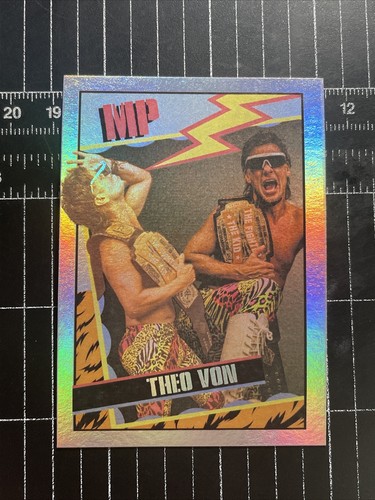 HOLO Theo Von Custom Wrestling Style Trading Card By MPRINTS - Bild 1 von 2