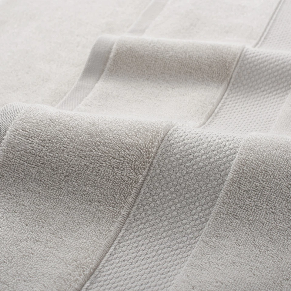 Paquete de 6 toallas de mano de algodón egipcio, opciones de color. Toalla de baño suave de 16x30 pulgadas Foto 2 de 4