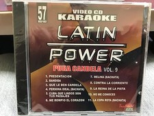 LATIN POWER KARAOKE VCD DVD VCLP-057 PURA CANDELA VOL 9 SEALED