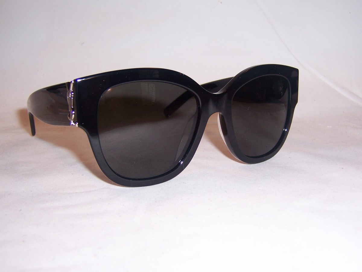 Authentic Saint Lauren Sunglasses ?️ SL 822 Saint Laurent Sunglasses 001 Shiny Black - eye-oo.com main image 3