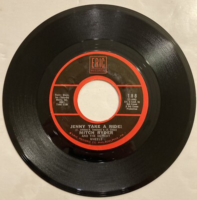 Mitch Ryder & The Detroit Wheels – Jenny Take A Ride! – Eric 188