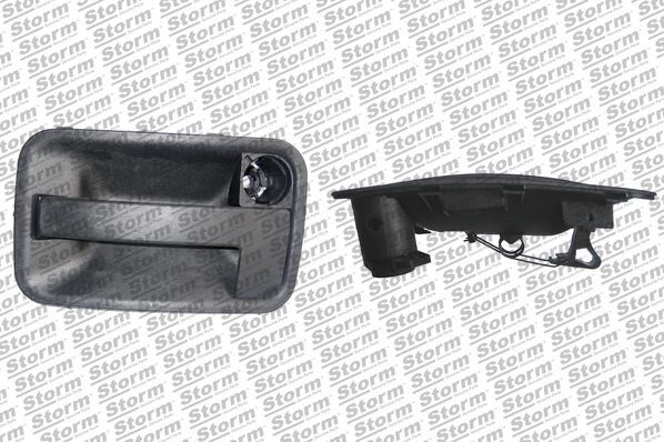 Poignée avant droit Peugeot 806 pour réparer une ouverture bloquée sur moteur 2.0