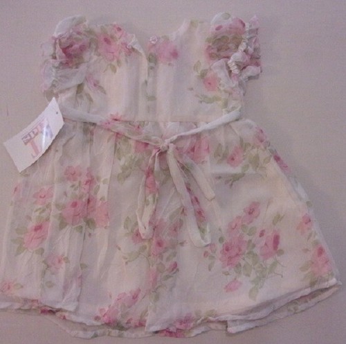 NWT Baby / Toddler Girls Designer Floral Party Dress size 6-9 mth by Keneth Too! - Picture 5 of 5