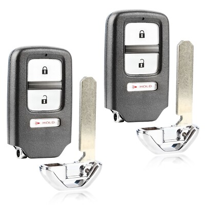 2 Key Fob Remote for 2015 2016 2017 Honda Fit HR-V 72147-T5A-A01 KR5V1X