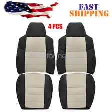 For 2005 Ford Excursion Eddie Bauer Sport Front Replacement LEATHER Seat Covers