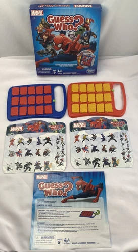 2015 Marvel Guess Who Game by Hasbro Complete in Great Condition FREE SHIPPING