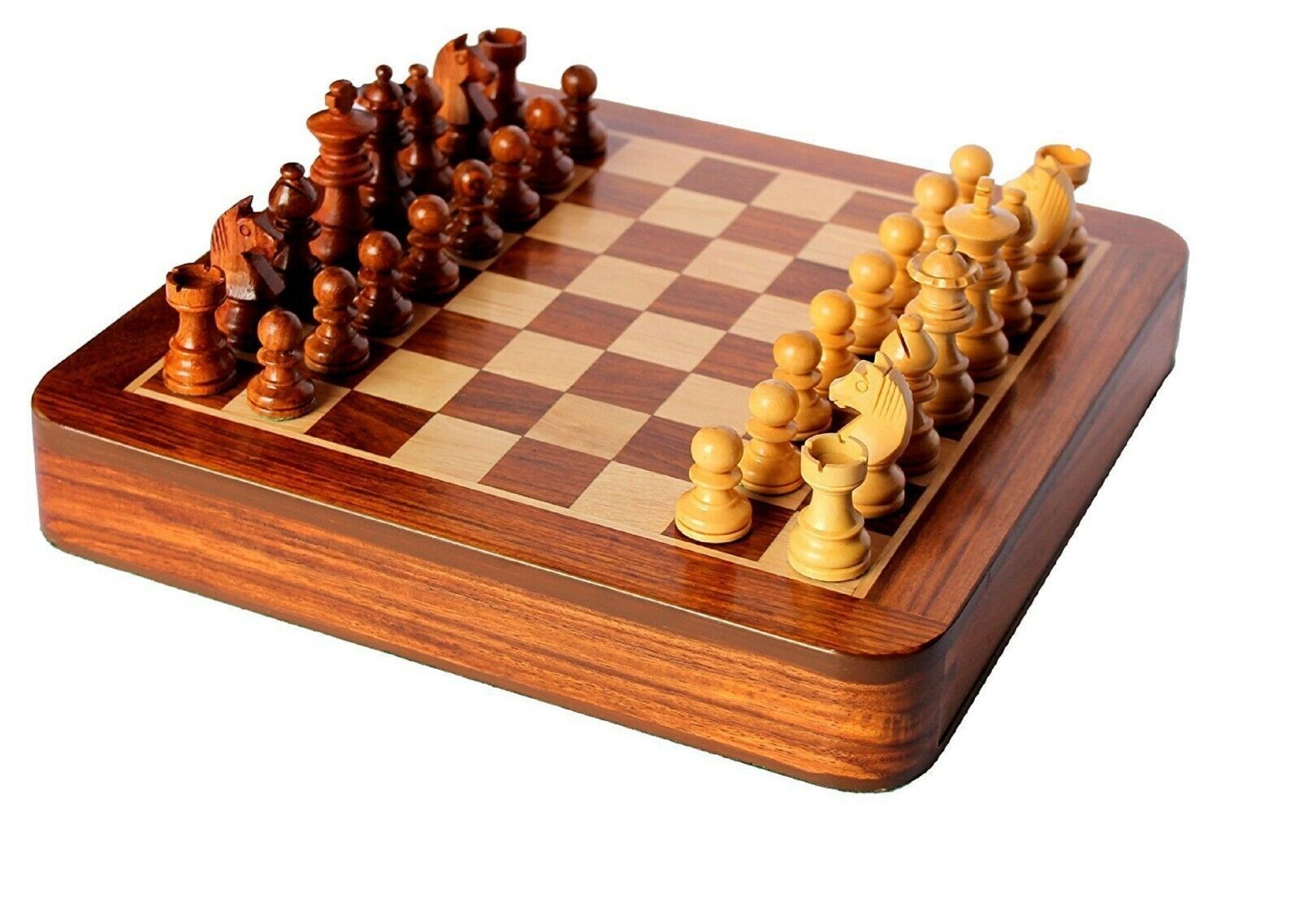 Wooden Magnetic Chess Board – StricklandandHolt