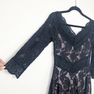 black lace dress free people Black Lace Dresses