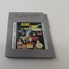 Game boy Star Trek The Next Generation Nintendo Gameboy Tested Cartridge only