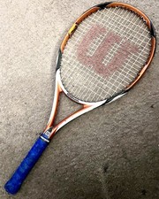 Wilson K Factor K Tour 26 100 In2 Face Arophite Tennis Raquet 4" Grip