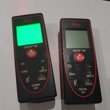 Leica Geosystems Disto D2 Bluetooth Laser Distance Measurer Light Up Display