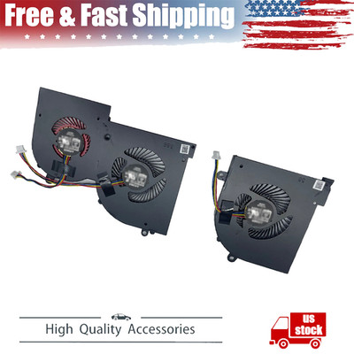 For MSI GS65 Stealth 8SE 8SF 8SG Thin 8RE 8RF GS65VR MS-16Q2 GPU & CPU Fan