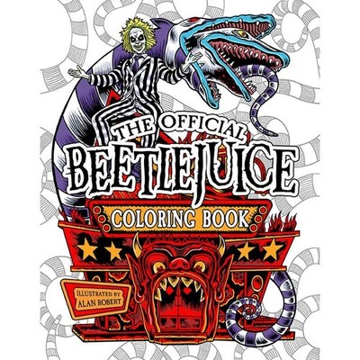 Beetlejuice Official Coloring Book   Strange and Unusual Art