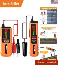 Underground Cable Locator, F04 Underground Wire Locator with Earphone Cable T...