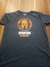 Kids Spartan Kids T-shirt Gray Orange White Size XXL