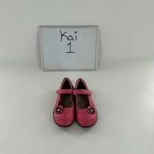 See Kai Run Kids Mary Jane Shoes Flower Detail Hook and Loop Strap Size 1