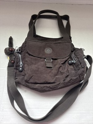 Dark Brown Kipling Shoulder Bag Crossbody Bryan