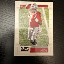 2019 SCORE #332 DWAYNE HASKINS ROOKIE RC - OHIO STATE / WASHINGTON REDSKINS