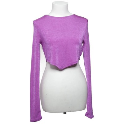 NLY One, Crop Top, Größe: L, Triangle Shape Top, Lila, Elasthan/Polyester #rMF