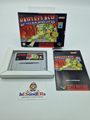 Battleclash - Super Nintendo SNES - PAL - OVP - Anleitung