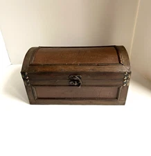 Hobby Lobby Decorative Wooden Storage Chest 14"x7"x7"