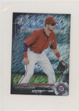 2017 Bowman Chrome Minis Factory Set Black Shimmer Refractor Carter Kieboom 0p1e