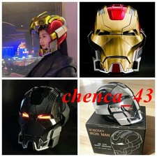 2026 Iron Man Mark17 Helmet Voice/Remote/Touch Control Mk17 Wearable Mask Gifts