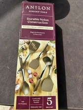 Anolon  5 Piece Kitchen Utensil Set Brand New