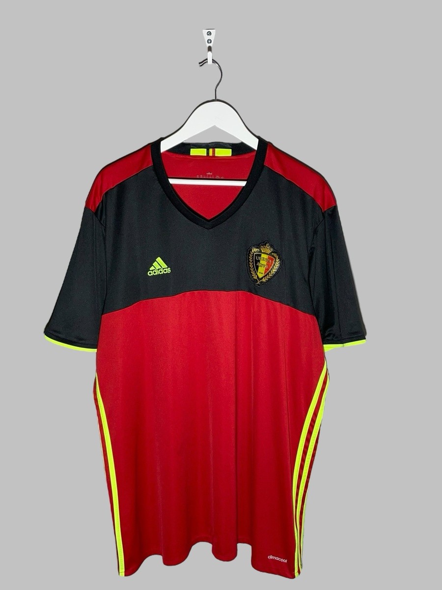 National Team Belgium Adidas 2016 Home Football Shirt Soccer