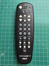 RCA Universal Remote Control System Link 3 RCU300 CBL VCR TV