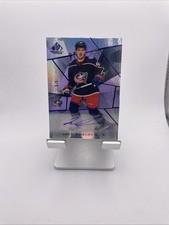 Jack Roslovic Auto /5 Purple 2021-22 SP Game Used Hockey #87