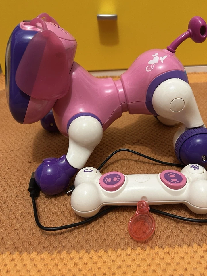 VTECH KIDIDOGGY PINK INTERAKTIVER DIGITAL-HUND  25 CM TOP Zustand - Bild 2 von 4