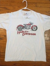 Vintage 80's Harley Davidson T-shirt Large Florida Single Stitch