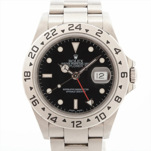Rolex Explorer II 16570T SS SS AT black dial