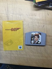 Goldeneye 007 Nintendo 64 USA Cartridge & Manual Tested