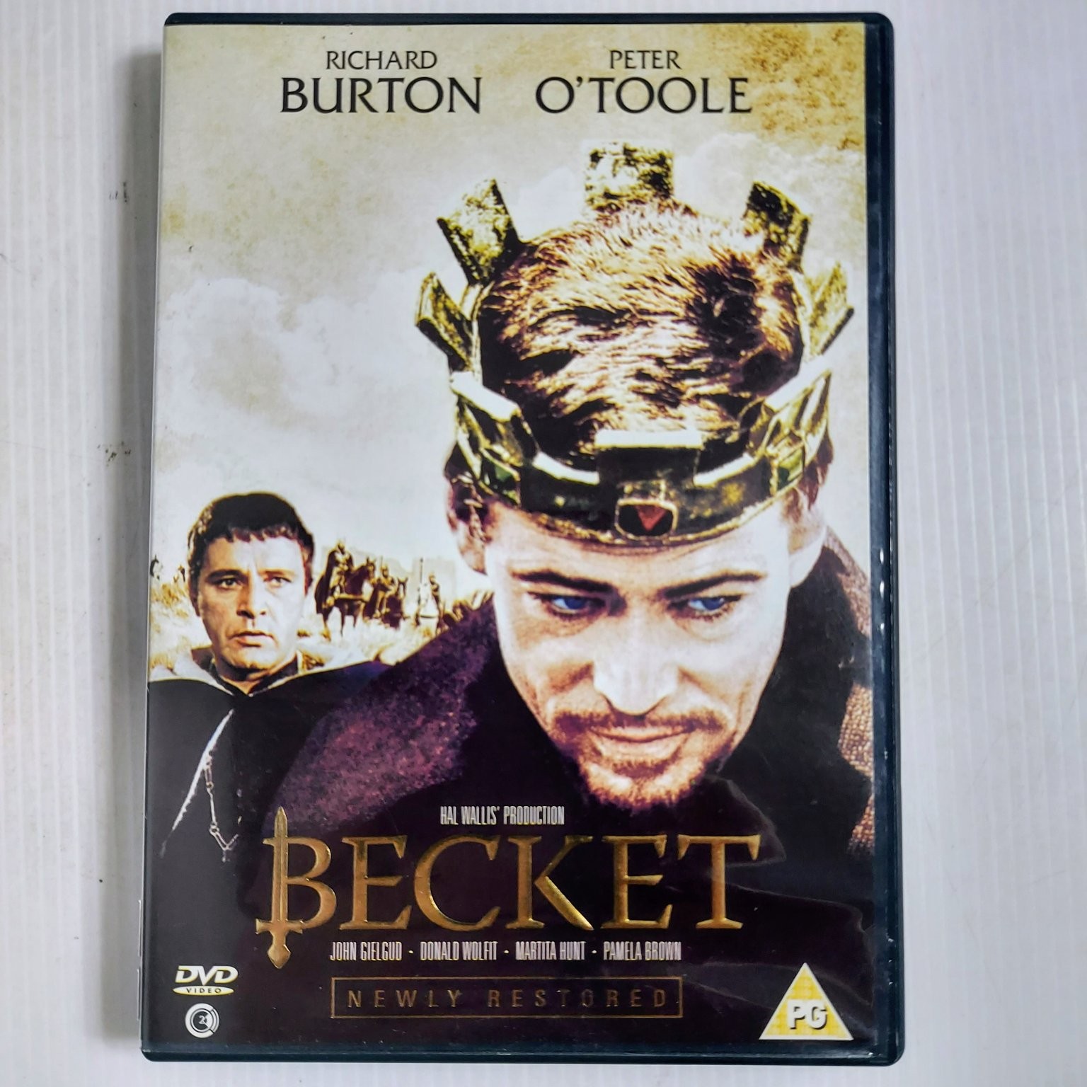 Becket DVD 1964 Richard Burton Peter O'Toole Newly Restored PAL Region 0