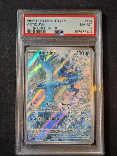 Articuno graded PSA 8 for sale on eBay