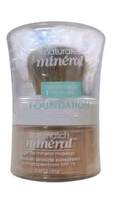 L'OREAL True Match Mineral Powder Foundation Natural Beige W4-5/464 New Sealed