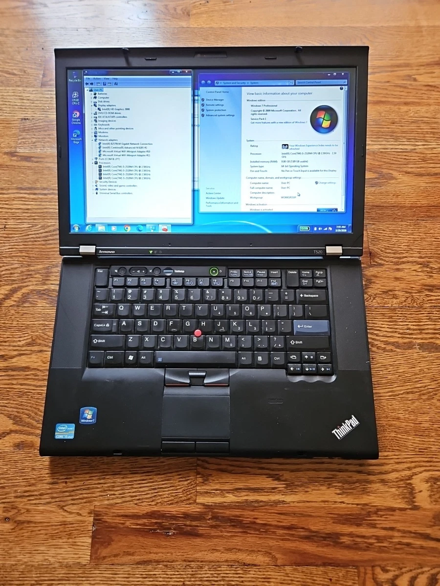 Windows 7 Professional PC 8 GB RAM 500-749 GB Hard Drive Capacity