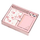  3 Pieces Journal Notebook School Supplies Set for Girls Hardcover