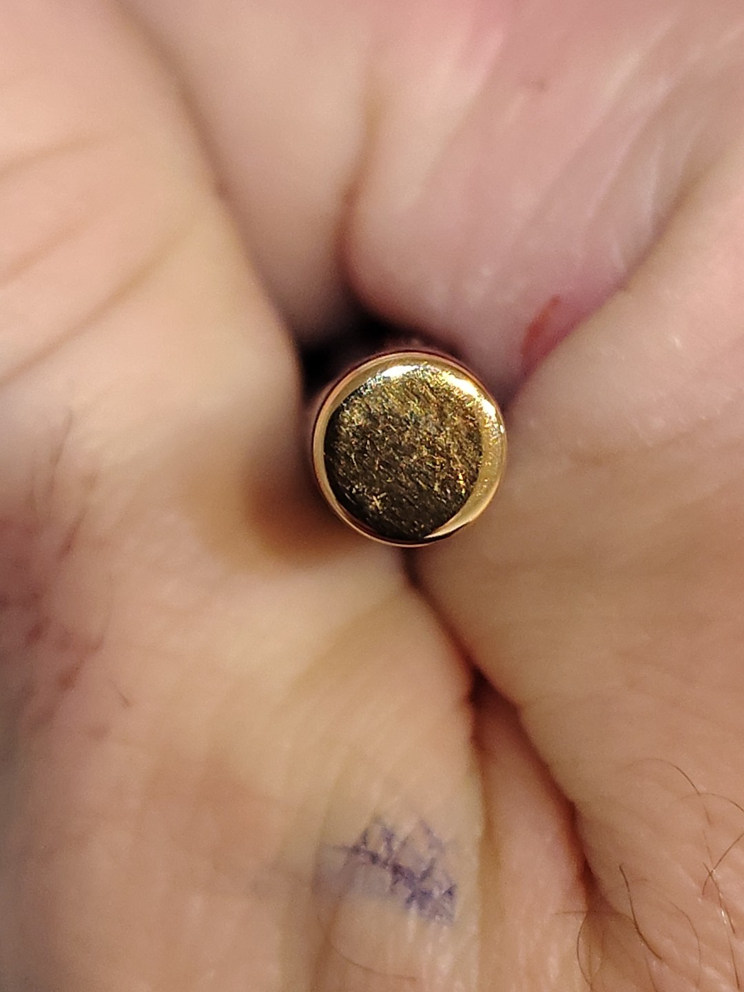 WATERMAN EXCLUSIVE BROWN MARBLE FOUNTAIN PEN WITH FINE 18K GOLD NIB FRANCE 