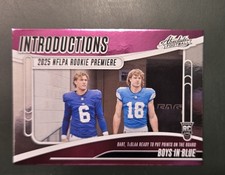 Jason Dart 2025 Absolute Football #I-JDT  Introductions Boys in Blue, Giants