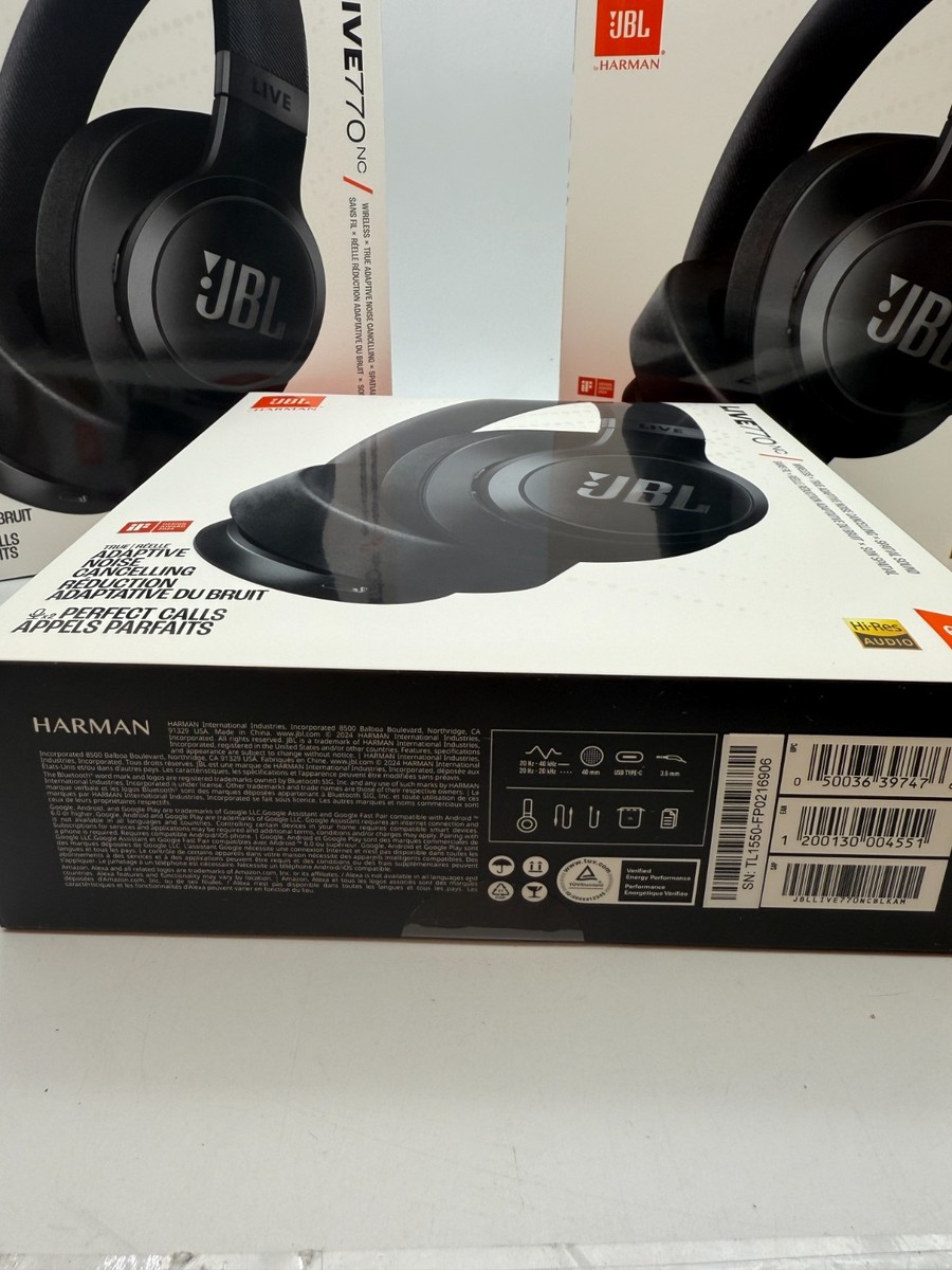 JBL Live 770NC - Wireless Over-Ear Headphones with Noise