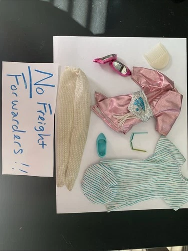 Jem And The Holograms Doll Fashion Jerrica Glasses Dress Belt 80’s *READ TERMS