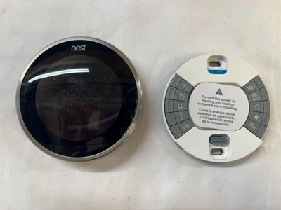#ad #ad Turns on Google Nest Learning Thermostat Stainless Steel T3008US Model:A0013 $47.99